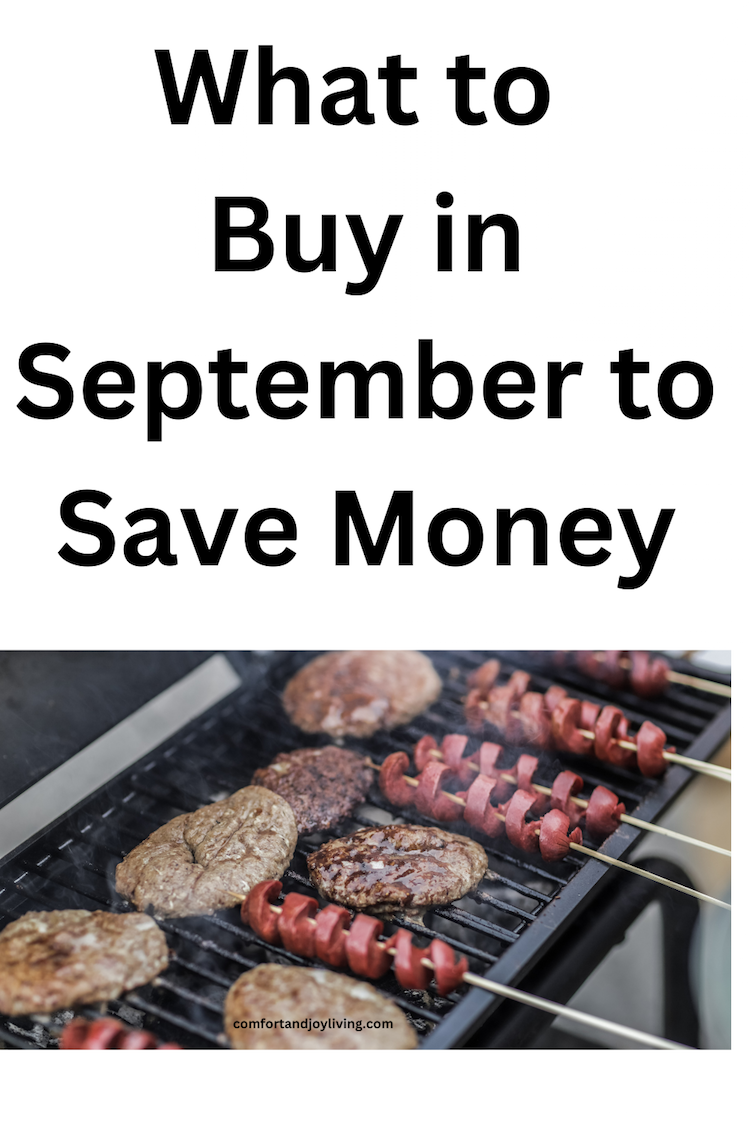 What to Buy in September to Save Money