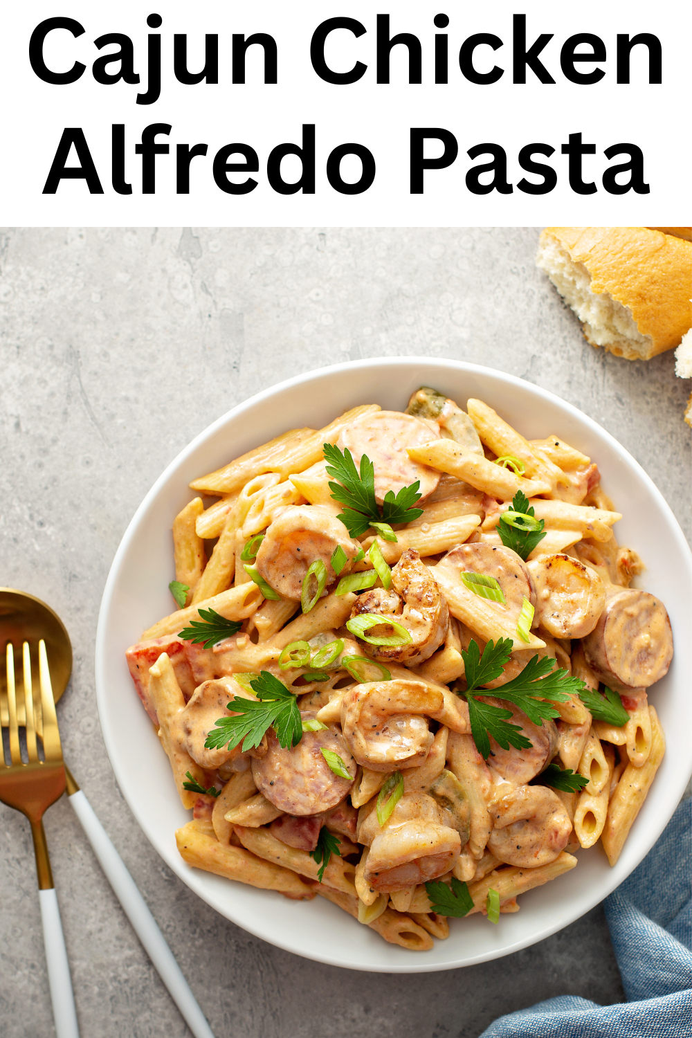 One Pot Cajun Chicken Alfredo