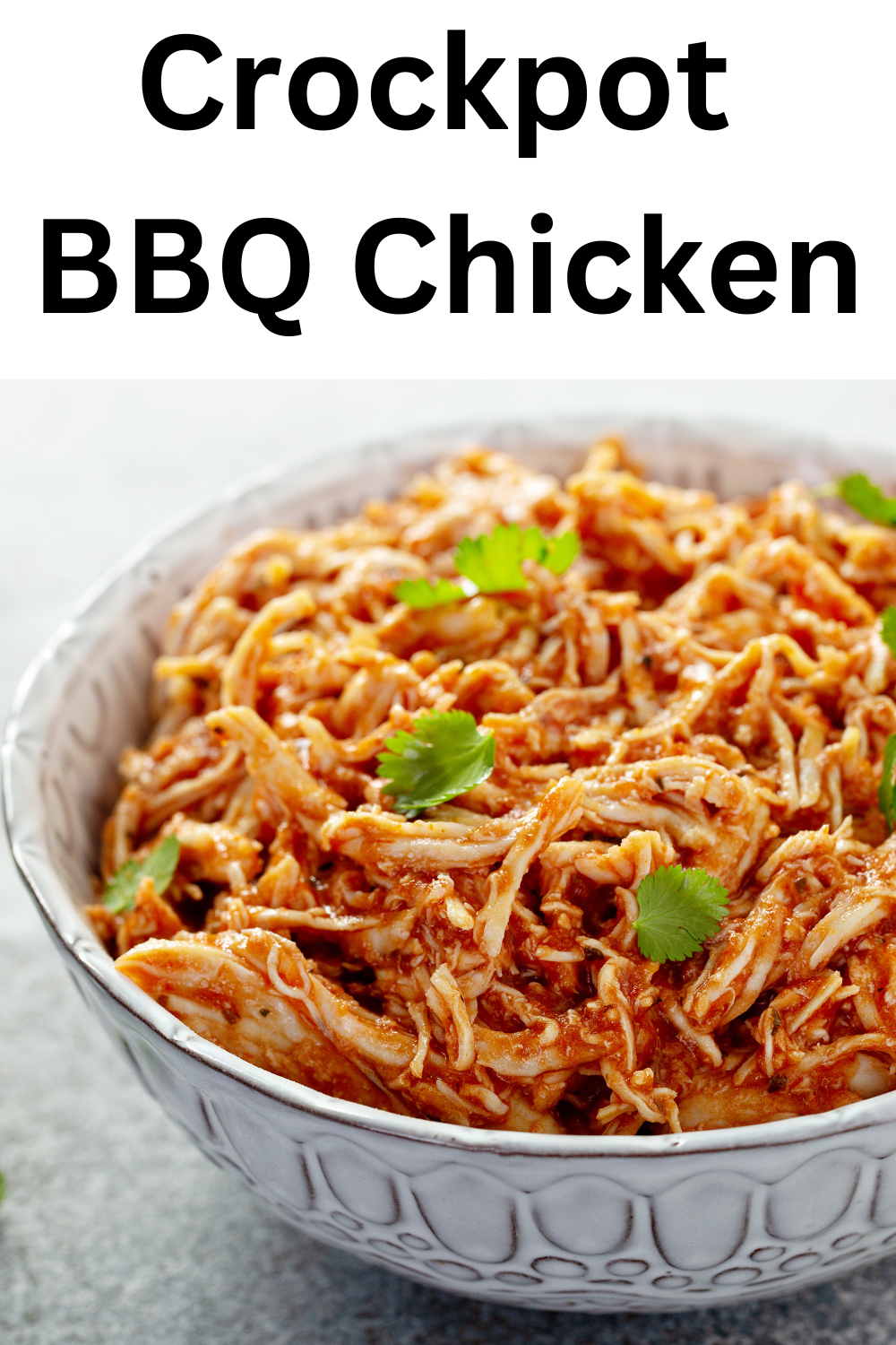 Crockpot BBQ Chicken