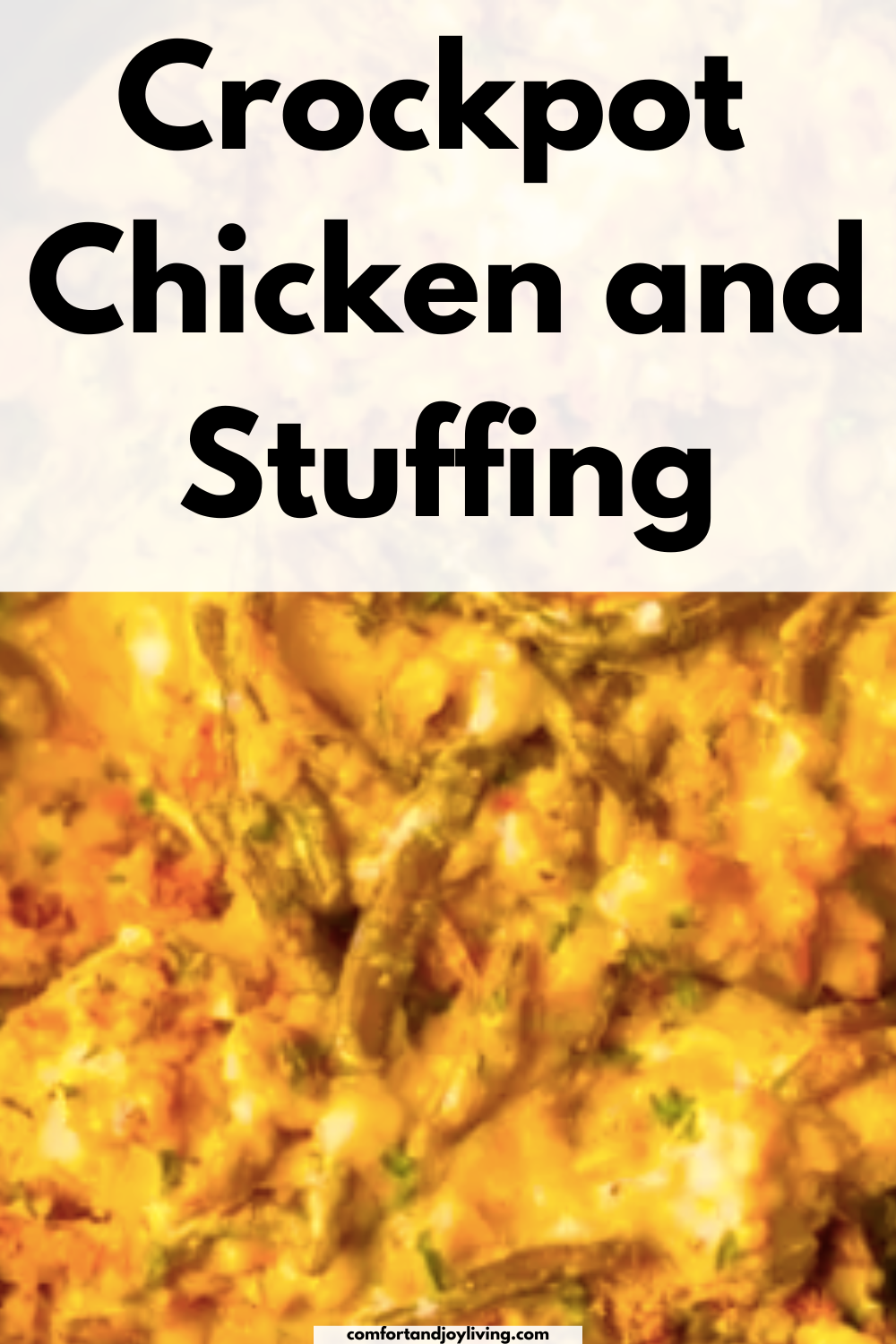 Crockpot Chicken and Stuffing