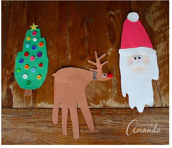 Handprint Christmas