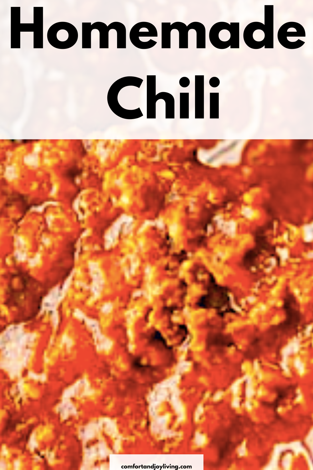 Homemade Chili