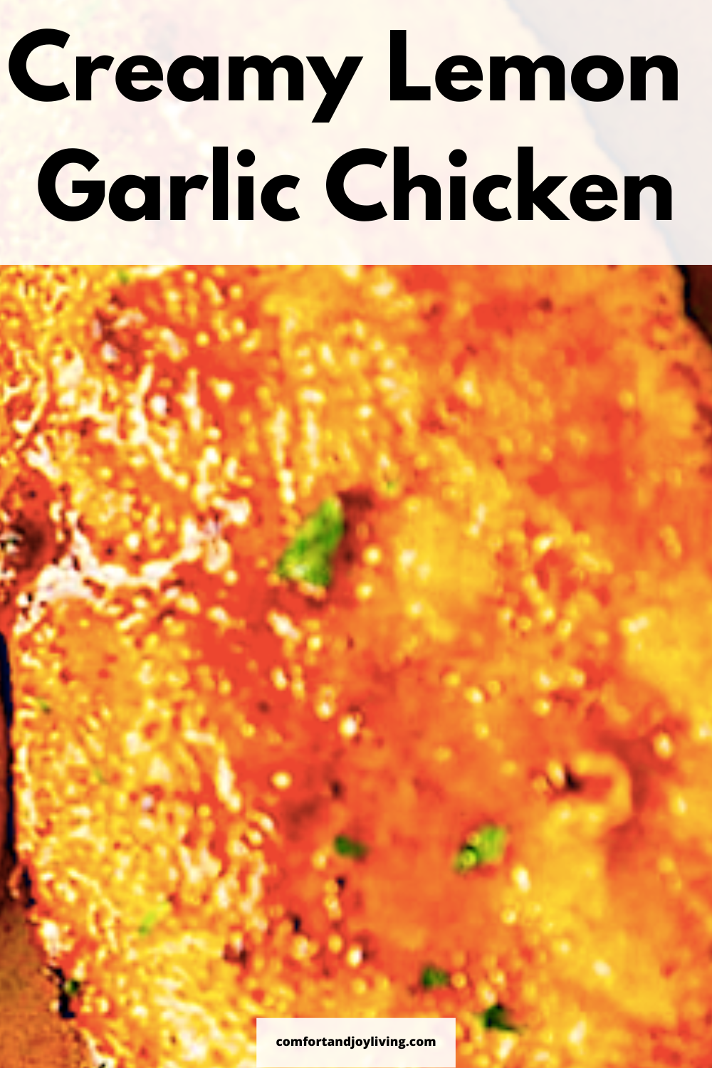 Creamy Lemon Garlic Chicken