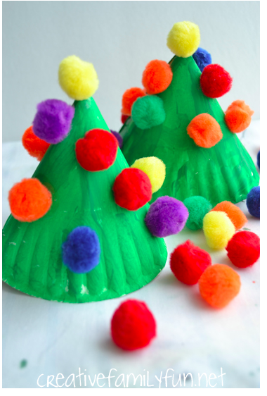 Paper Plate Christmas Tree