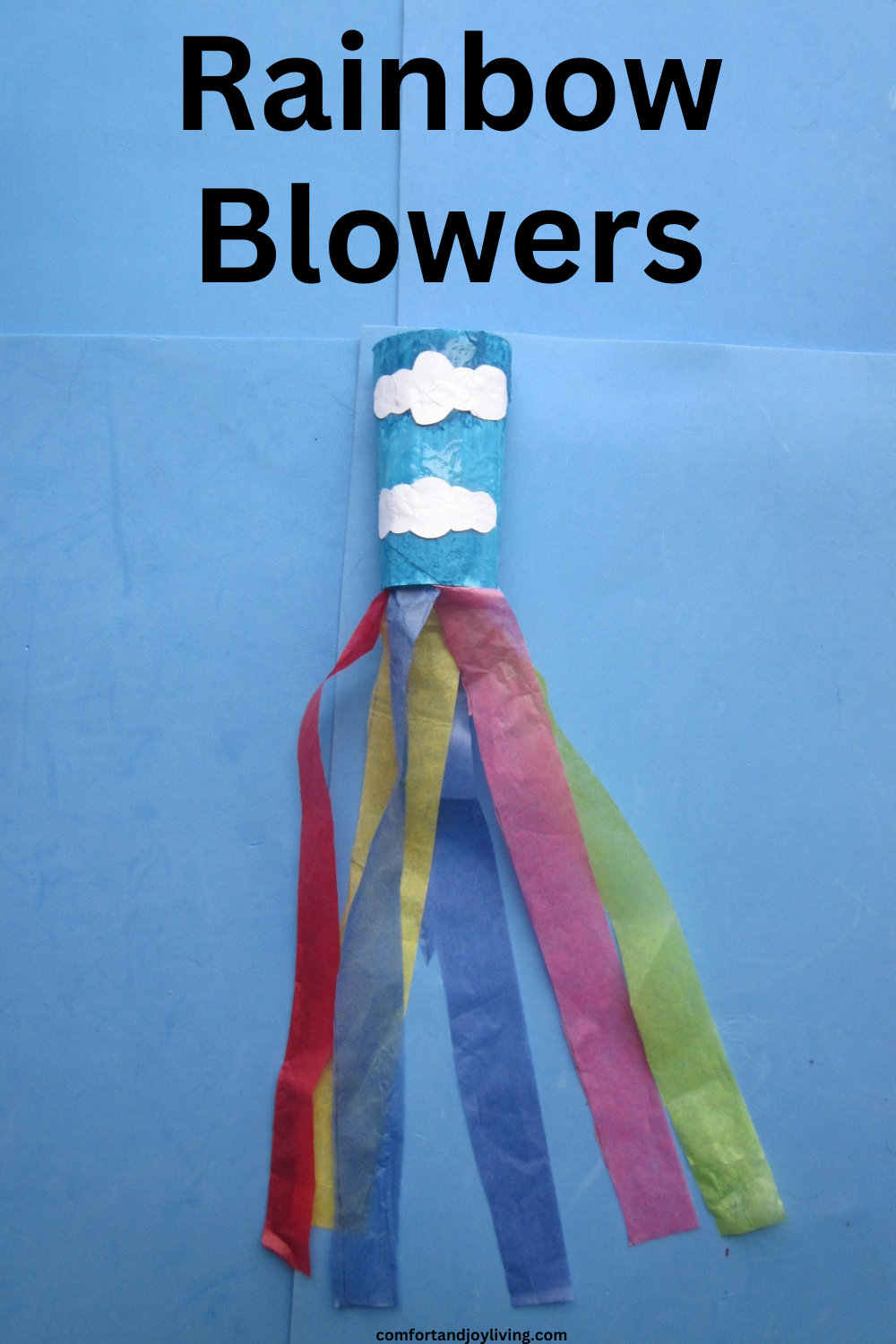 Rainbow Blowers Craft