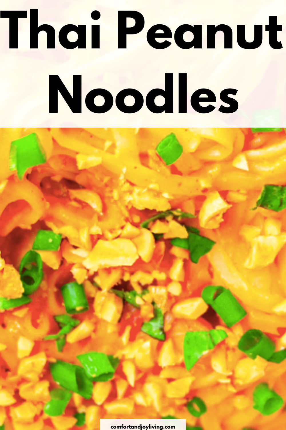Thai Peanut Noodles