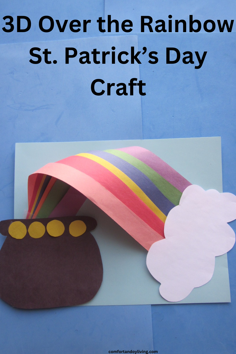 3D Rainbow St. Patrick's Day Craft