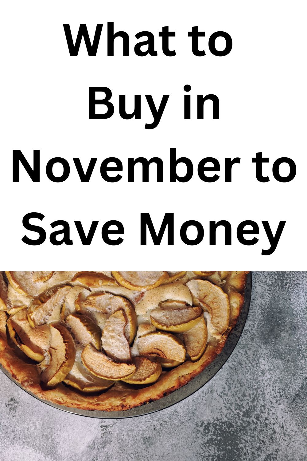 What to Buy in November to Save Money