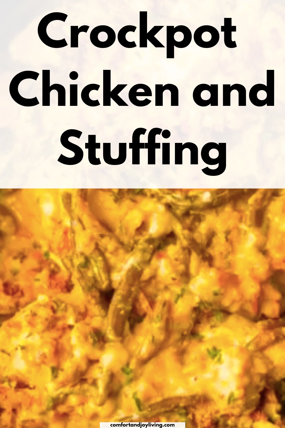 Crockpot Chicken and Stuffing