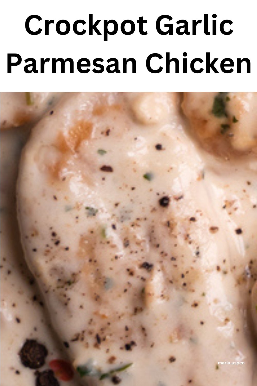 Crockpot Garlic Parmesan Chicken Crockpot Garlic Parmesan Chicken