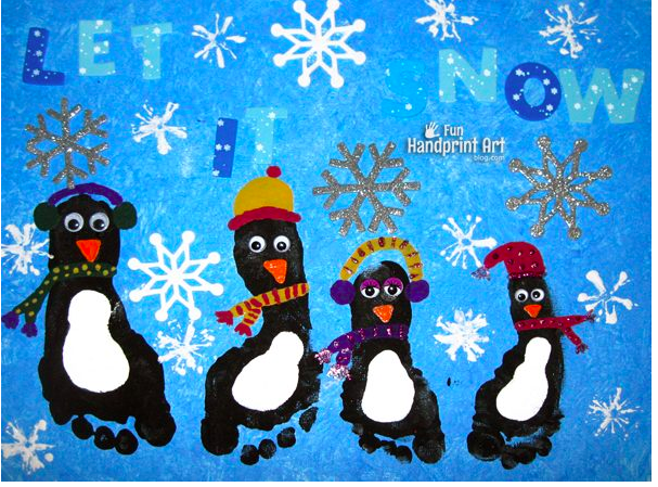 Footprint Penguins