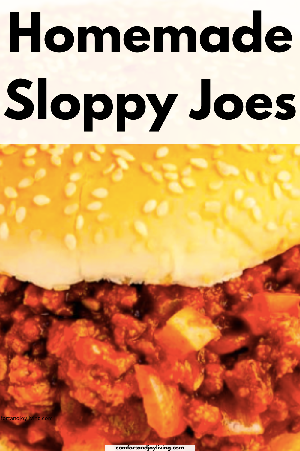Homemade Sloppy Joes