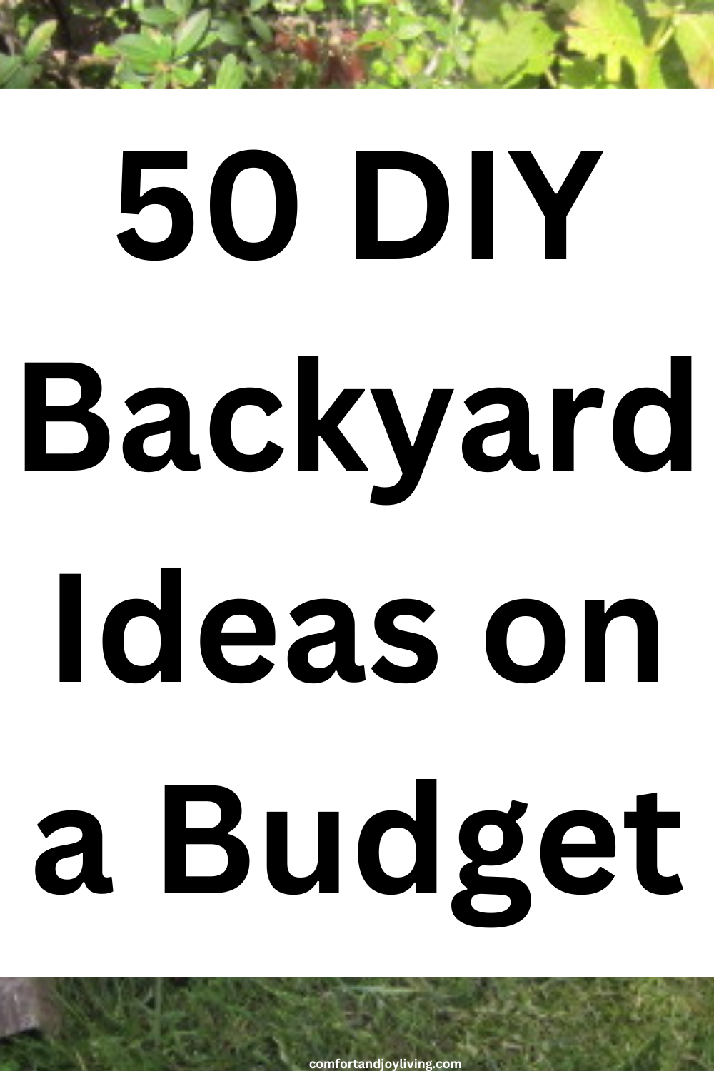 50 DIY Backyard Ideas on a Budget